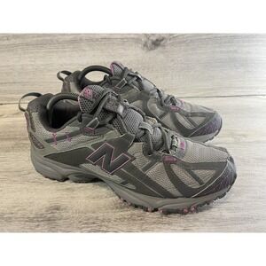 New Balance‎ 411 Women WT411GP Gray Pink All Terrain Running Trail Shoes Sz 10 B